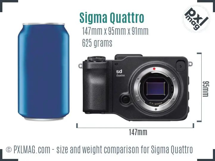 Sigma sd Quattro dimensions scale