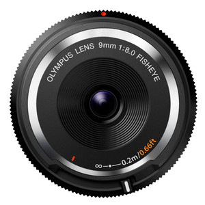 Olympus-9mm-F8-Fish-Eye-Body-Cap-Lens lens