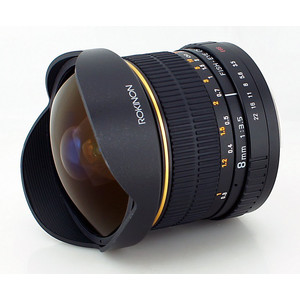 Rokinon-8mm-f3.5-Aspherical-Fisheye-Four-Thirds lens
