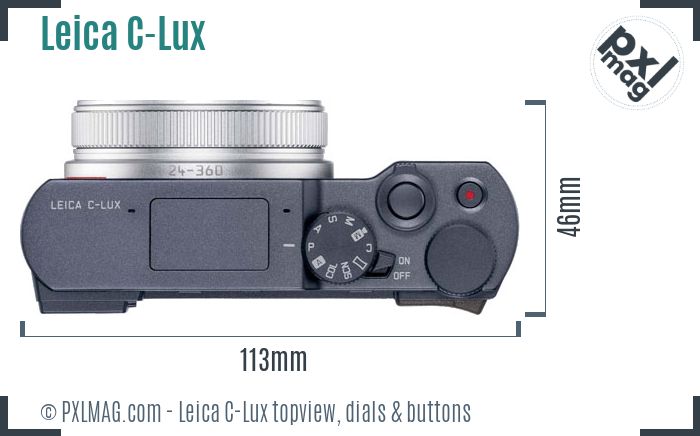 Leica C-Lux topview buttons dials