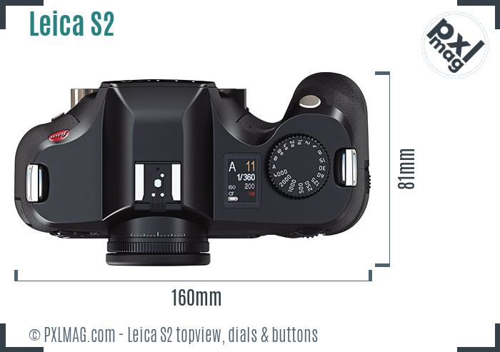 Leica S2 topview buttons dials