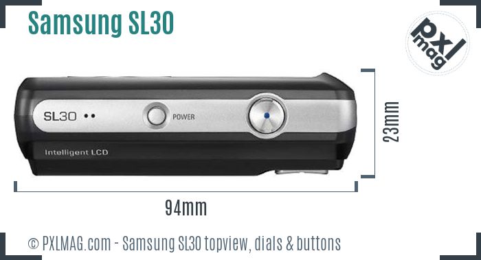 Samsung SL30 topview buttons dials