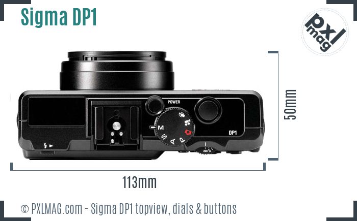 Sigma DP1 topview buttons dials