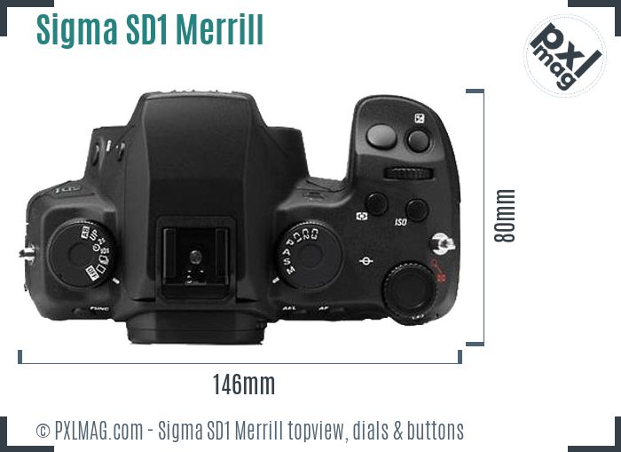 Sigma SD1 Merrill topview buttons dials