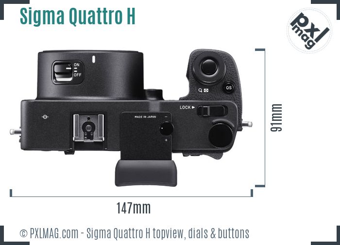 Sigma sd Quattro H topview buttons dials