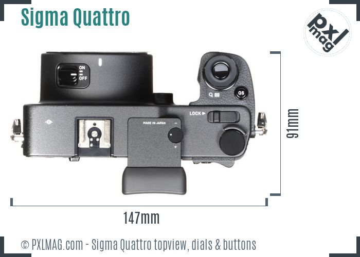 Sigma sd Quattro topview buttons dials